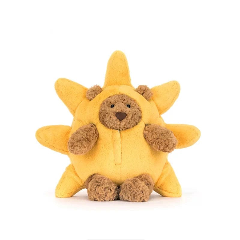 Jellycat Bartholomew Bear Sun Outfit side view