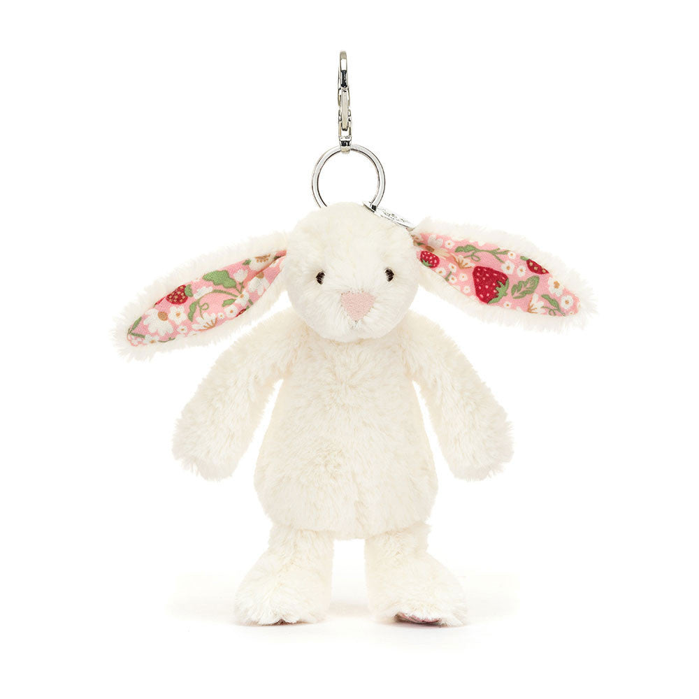 Jellycat Bag Charm Blossom Cream Bunny 'Berry' 18cm - product image 2