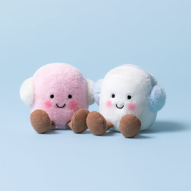 Jellycat Amuseables Toastie Pink And White Marshmallows - product image 5