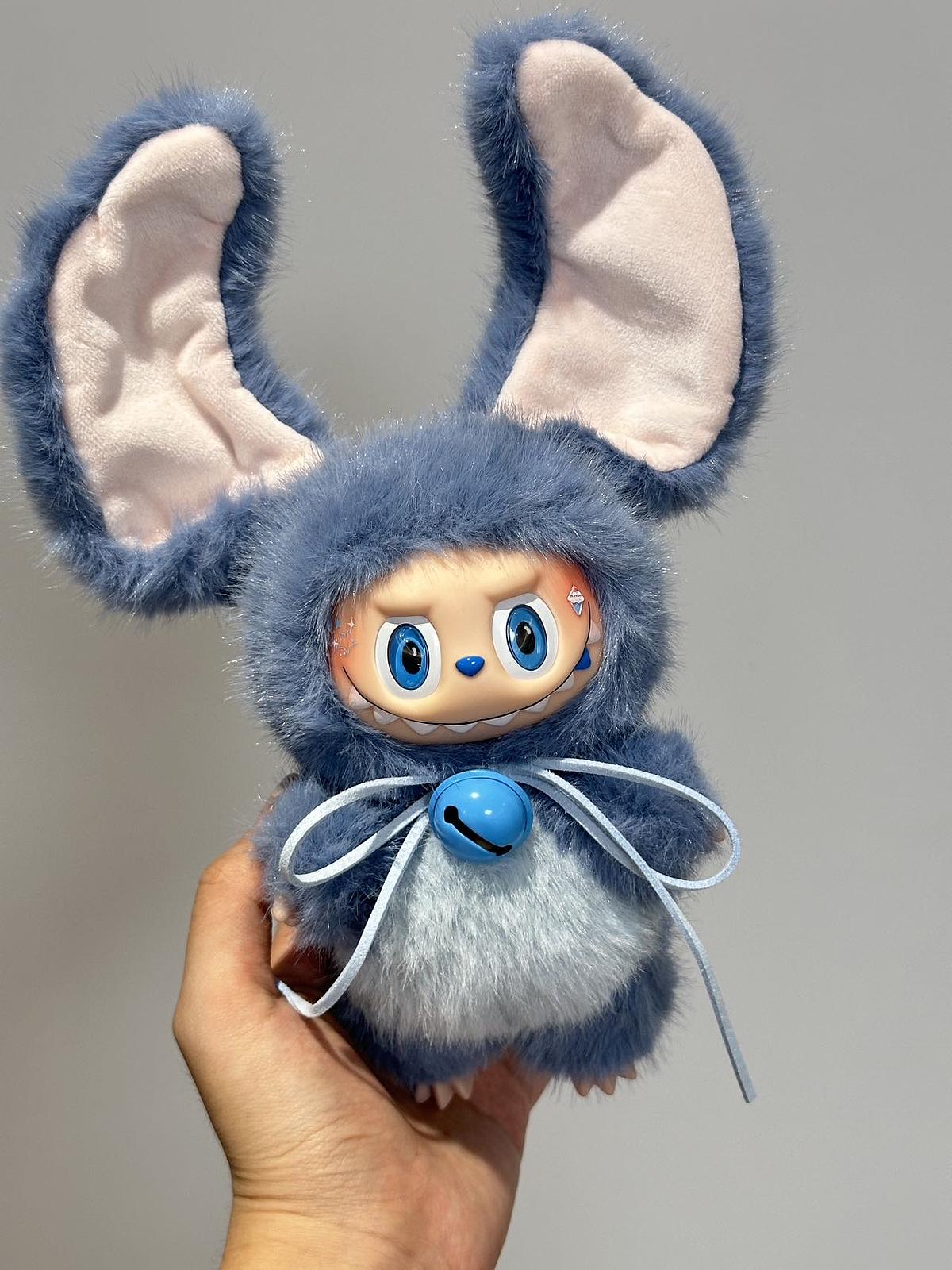 Stitch Vibes – Handmade Labubu Inspired Plush Doll