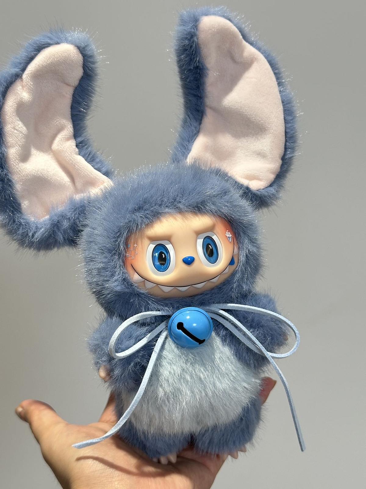 Stitch Vibes – Handmade Labubu Inspired Plush Doll
