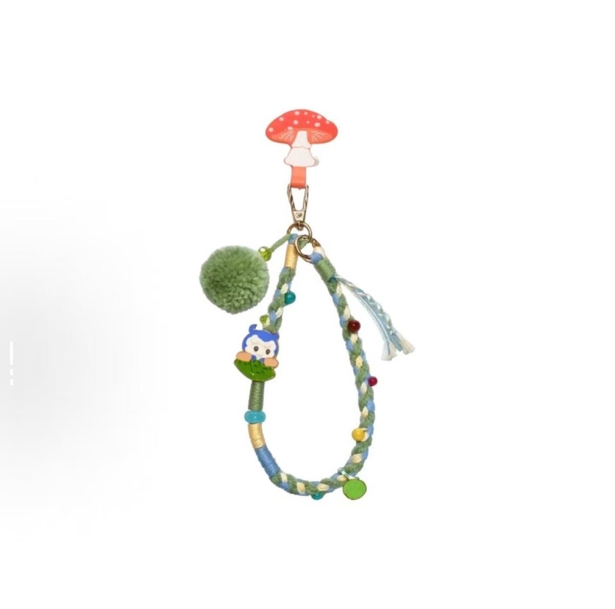 The Monsters Labubu Fall Into Sweaters Series Lanyard