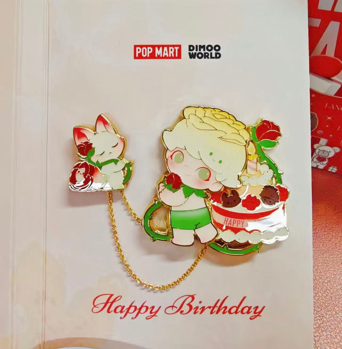 Popmart Birthday Badge 2025