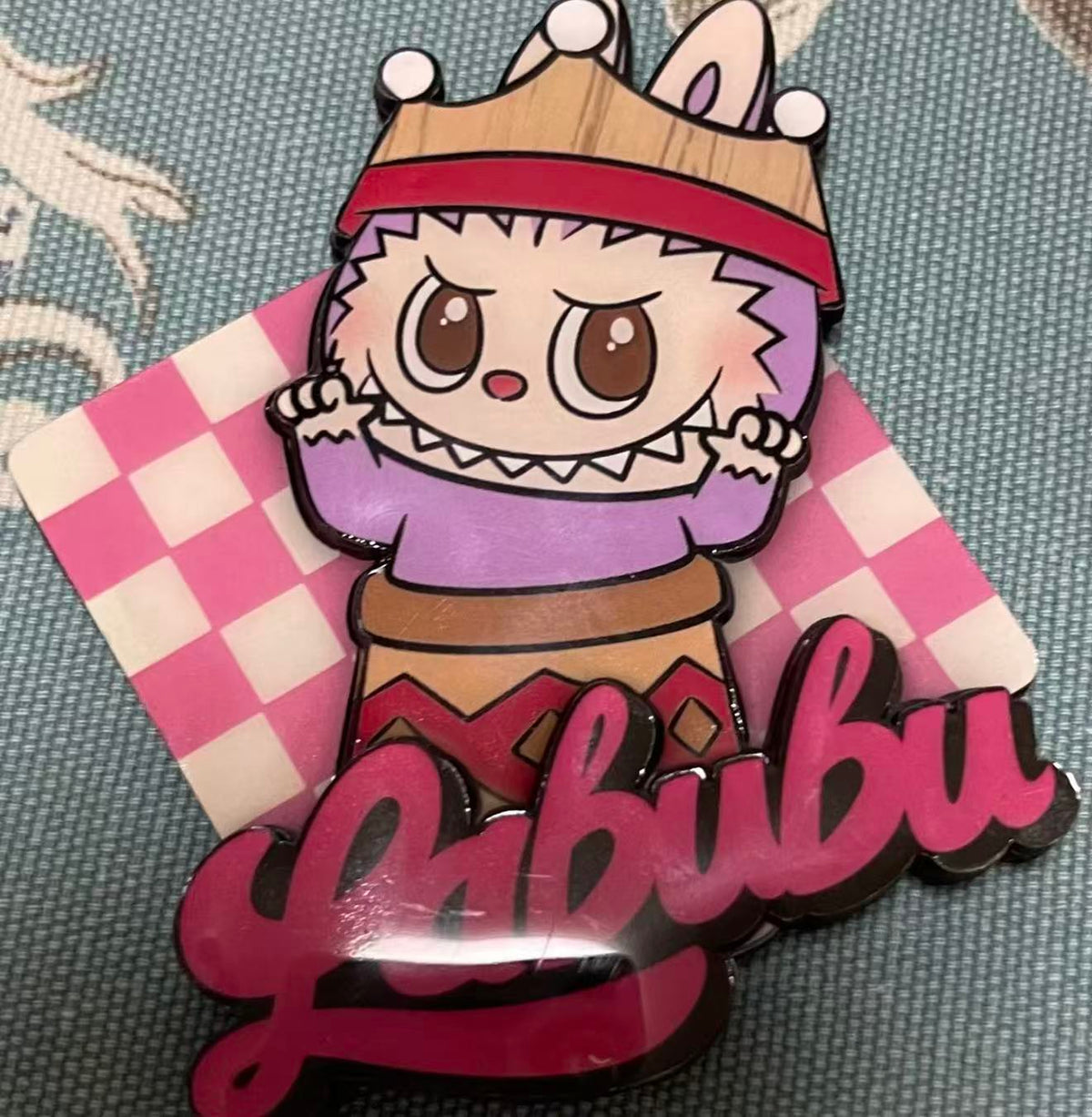 The Monsters Labubu Let's Checkmate Sreies Fridge Magnet