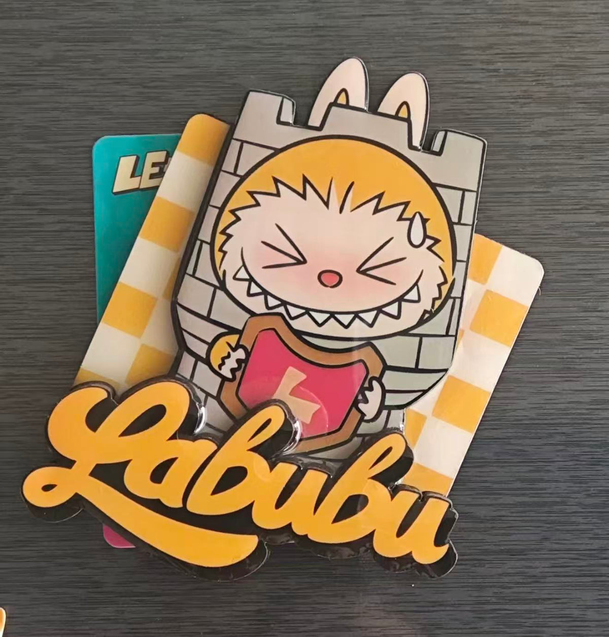 The Monsters Labubu Let's Checkmate Sreies Fridge Magnet