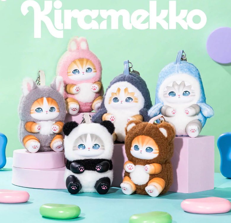 Mofusand Kiramekko Fluffy Kittens Blind Box