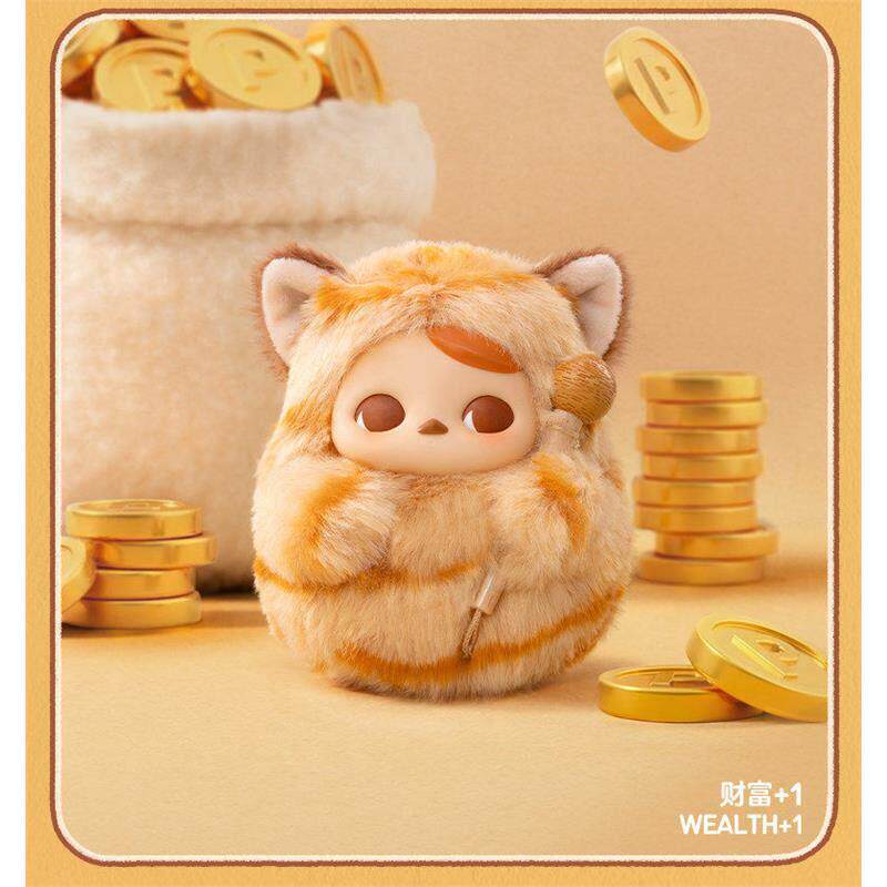 POPMARTPUCKY Pucky Knock Series Vinyl Plush Keychain Blind Box Toy Gift