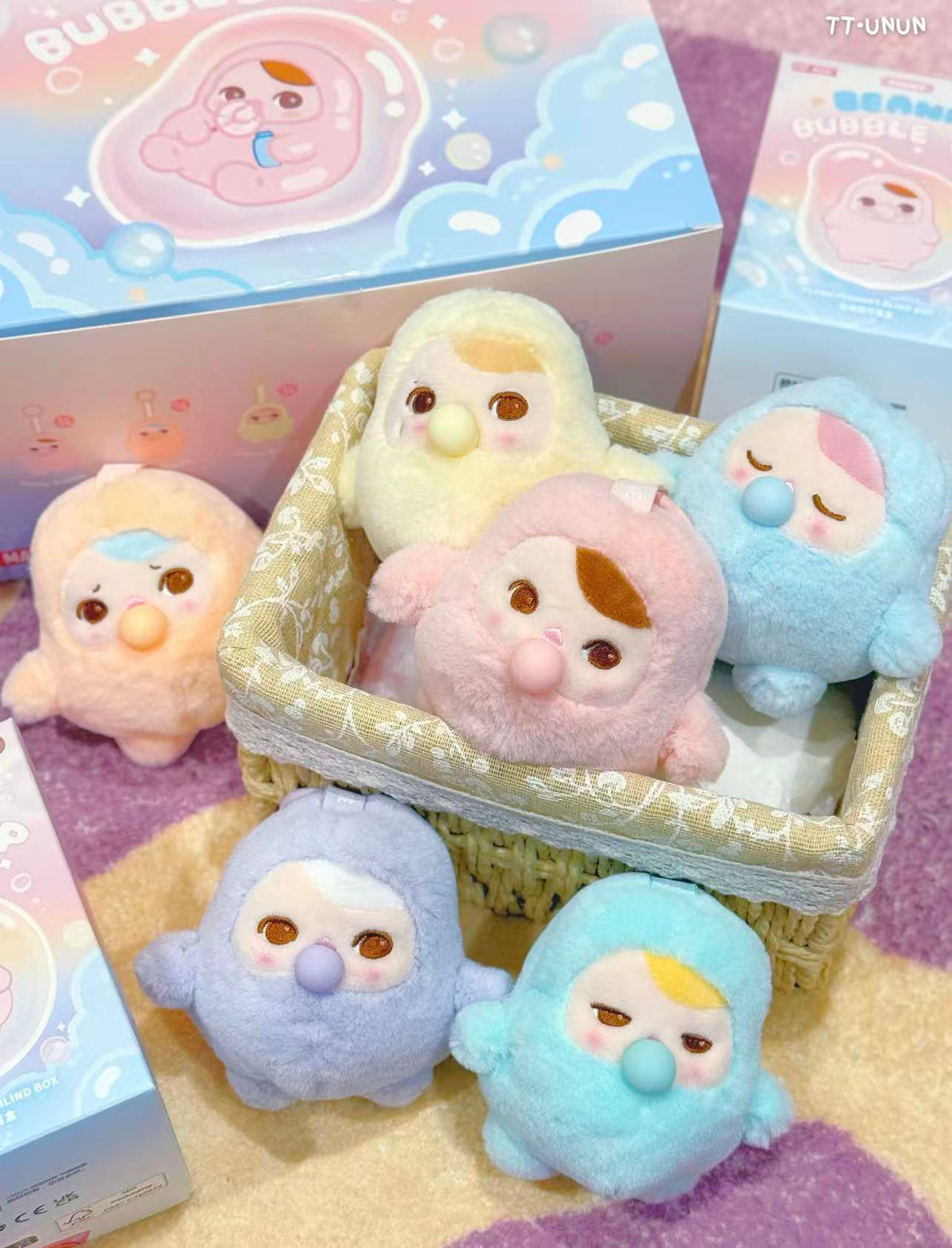PUCKY BEANIE BUBBLE UP SERIES-Plush Pendant Blind Box