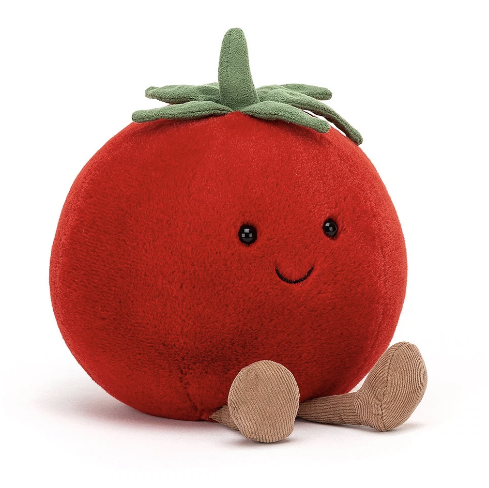 Jellycat Amuseable Tomato 17cm front view