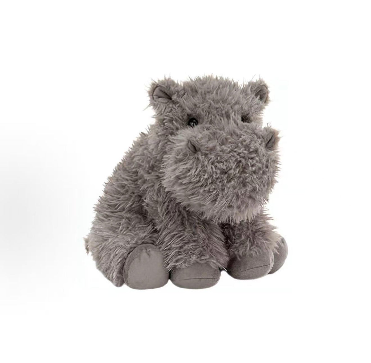 Jellycat Curvie Hippo soft toy, front view