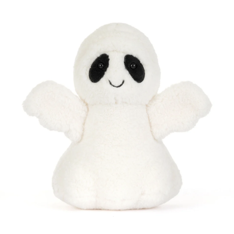 Jellycat Ghost Bob 19cm full front view