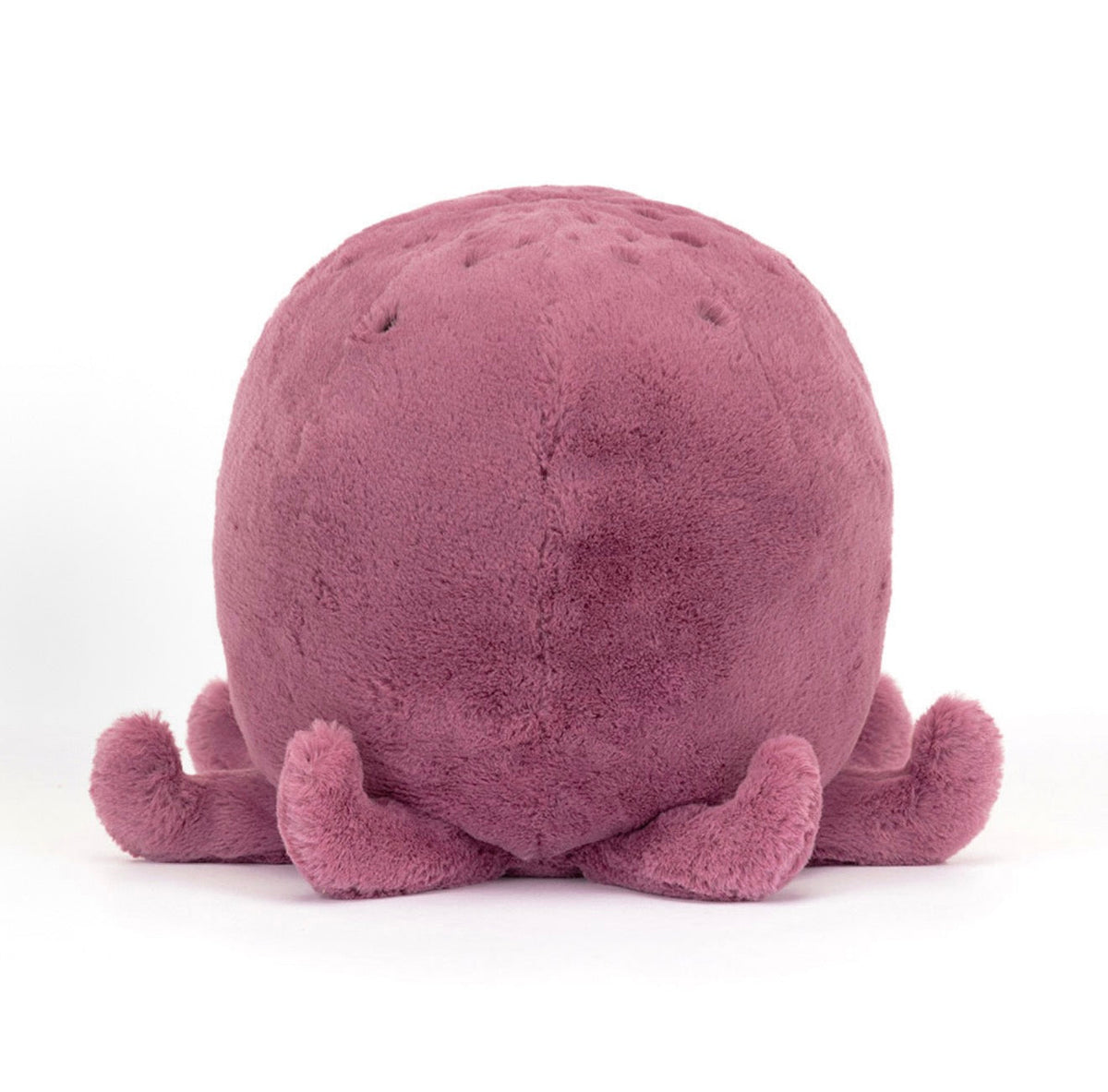 Jellycat Ondre Octopus 20cm aubergine soft toy back view
