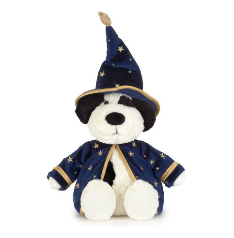 Jellycat Rufferty Puppy Wizard 31cm front view