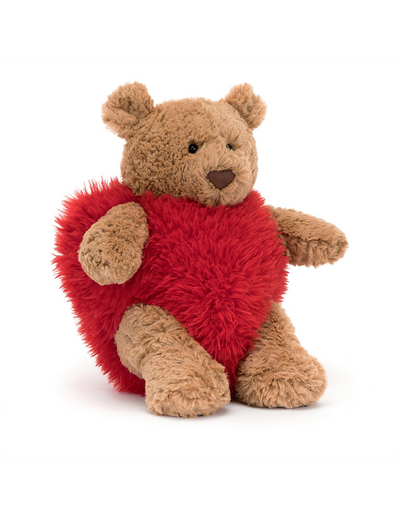 lellycat Bartholomew Bear 'Heartthrob'