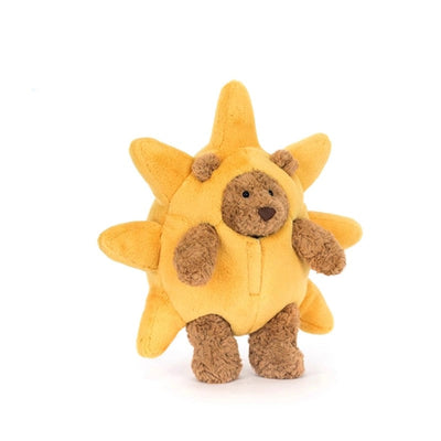 Jellycat Bartholomew Bear Sun Outfit 26cm front view