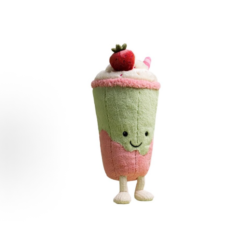 Jellycat Amuseables Berrity Latte Plush