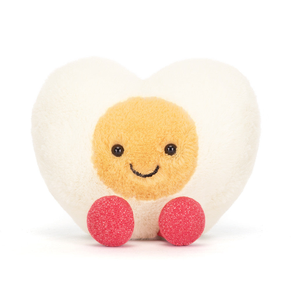Jellycat Amuseables Heart Boiled Egg 10cm - product image 1