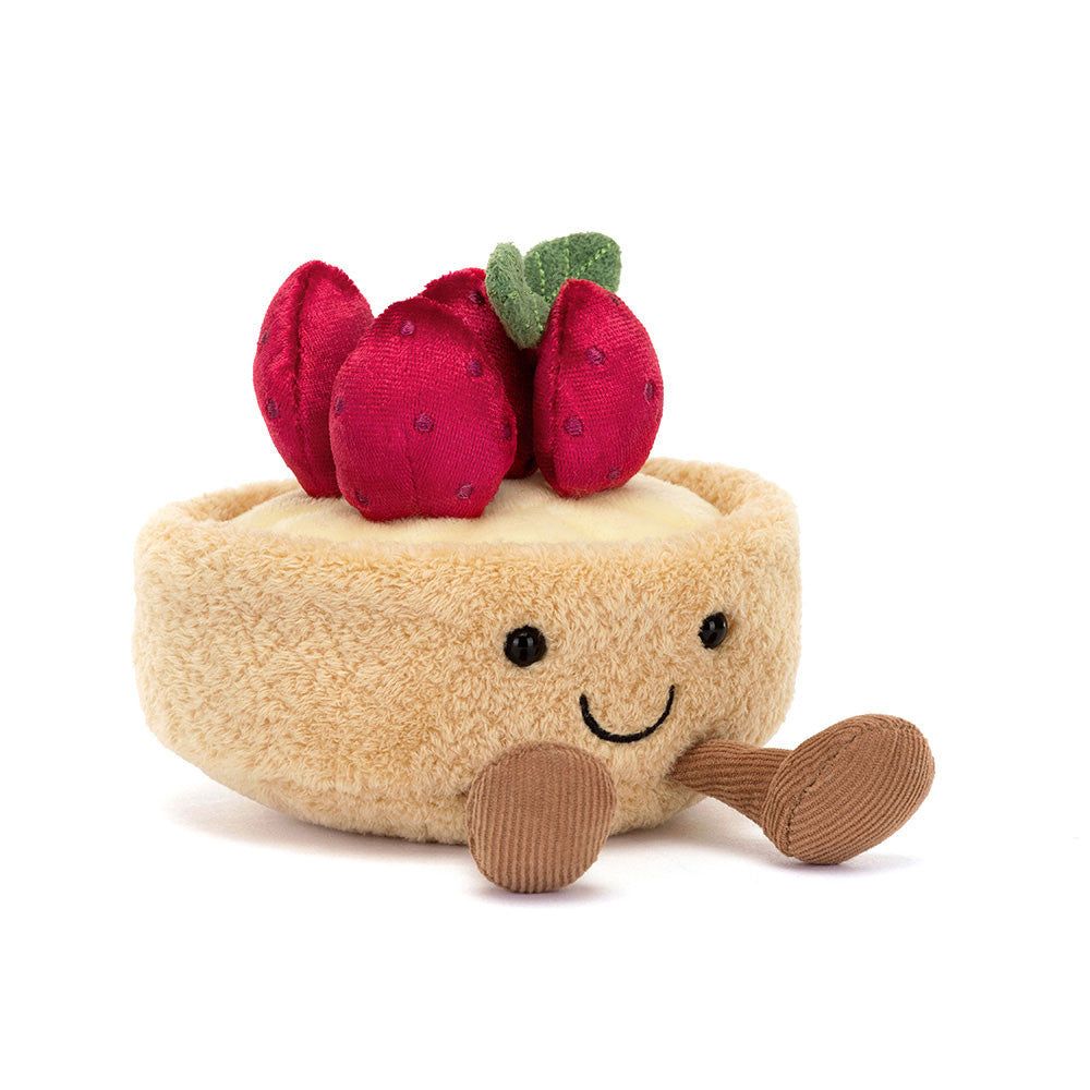 Jellycat Amuseables Fleurette Tarte Aux Fraises 11cm - product image 1