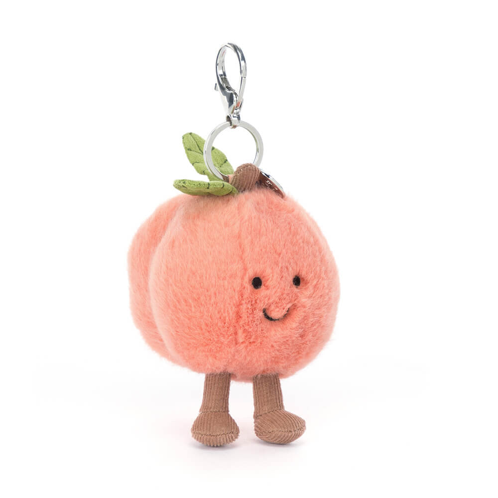 Jellycat Amuseables Peach Bag Charm - product image 1