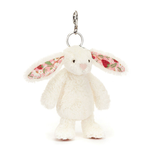 Jellycat Bag Charm Blossom Cream Bunny 'Berry' 18cm - product image 1