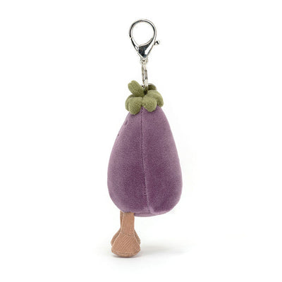 Jellycat Vivacious Aubergine Bag Charm 12cm - product image 2