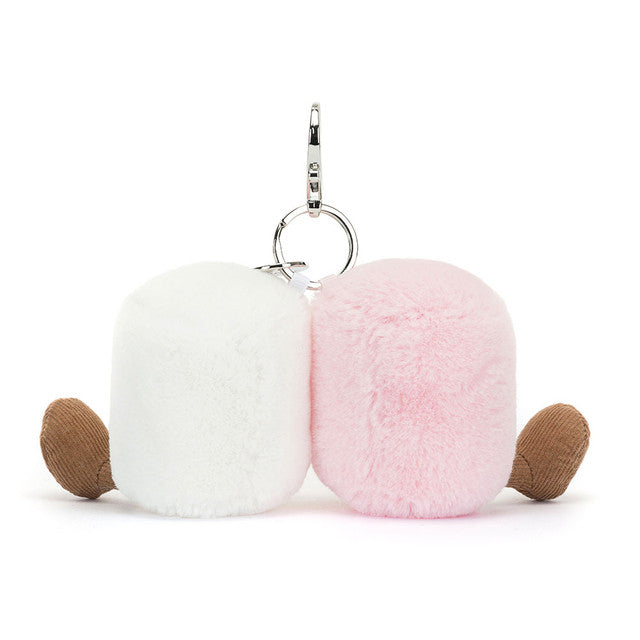 Jellycat Bag Charm Amuseables Pair of Marshmallows 15cm - product image 2