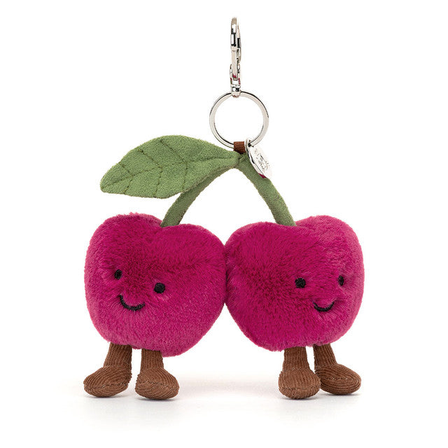 Jellycat Amuseables Cherries Bag Charm 16cm - product image 1