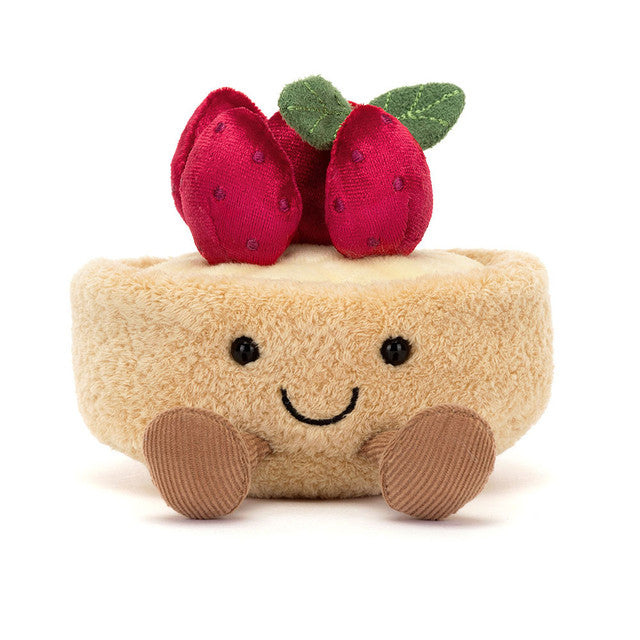 Jellycat Amuseables Fleurette Tarte Aux Fraises 11cm - product image 3