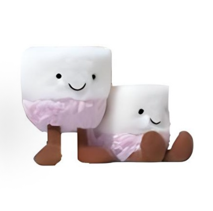 JELLYCAT Fun Items Series Goo Goo & Lulu Tea Cup Shanghai Limited Doll Plush Doll Small Height Box Not Included