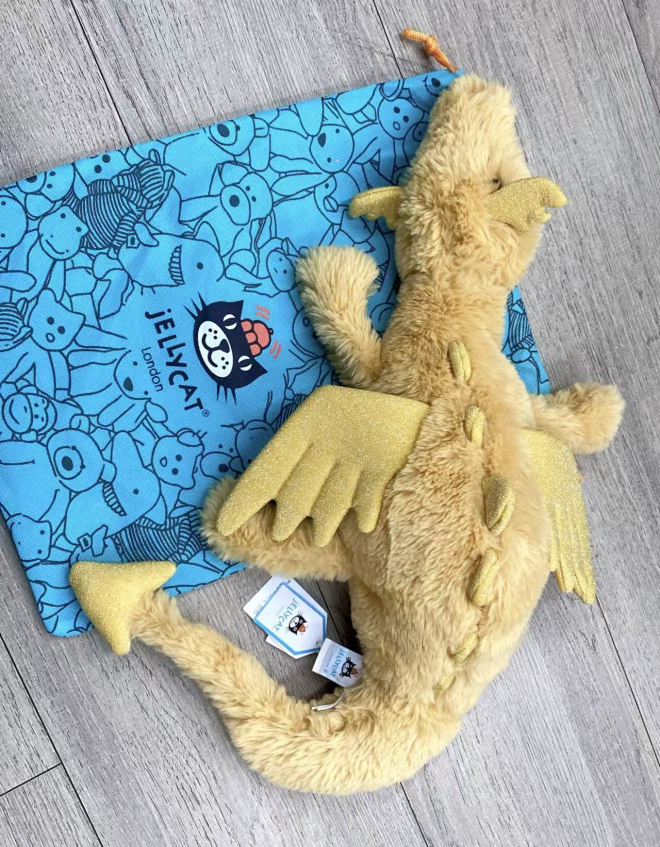 Jellycat Golden Dragon