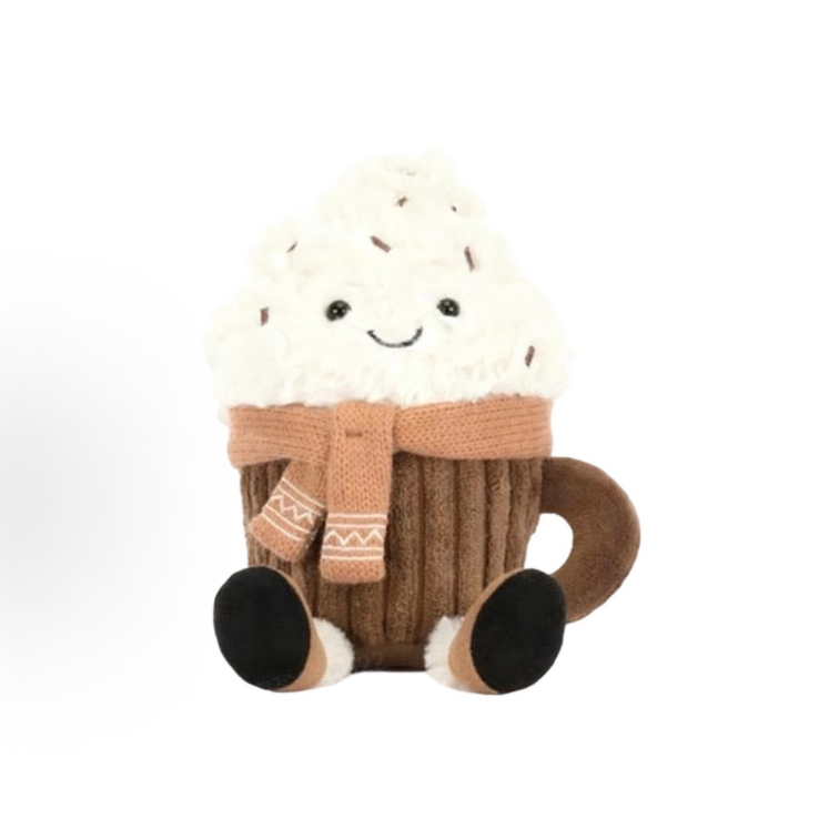 jellycat Amuseables Scarffles Hot Chocolate