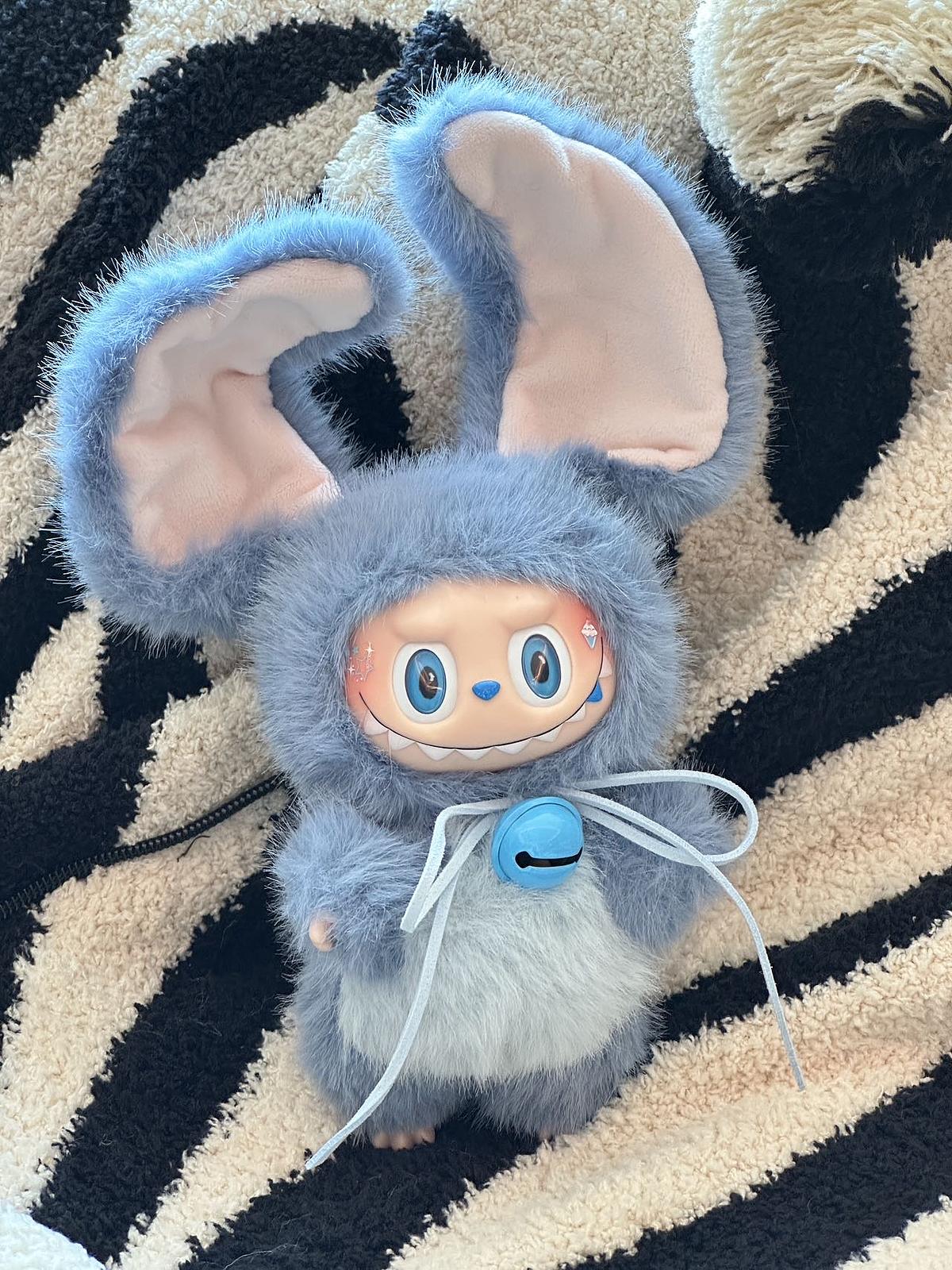 Stitch Vibes – Handmade Labubu Inspired Plush Doll
