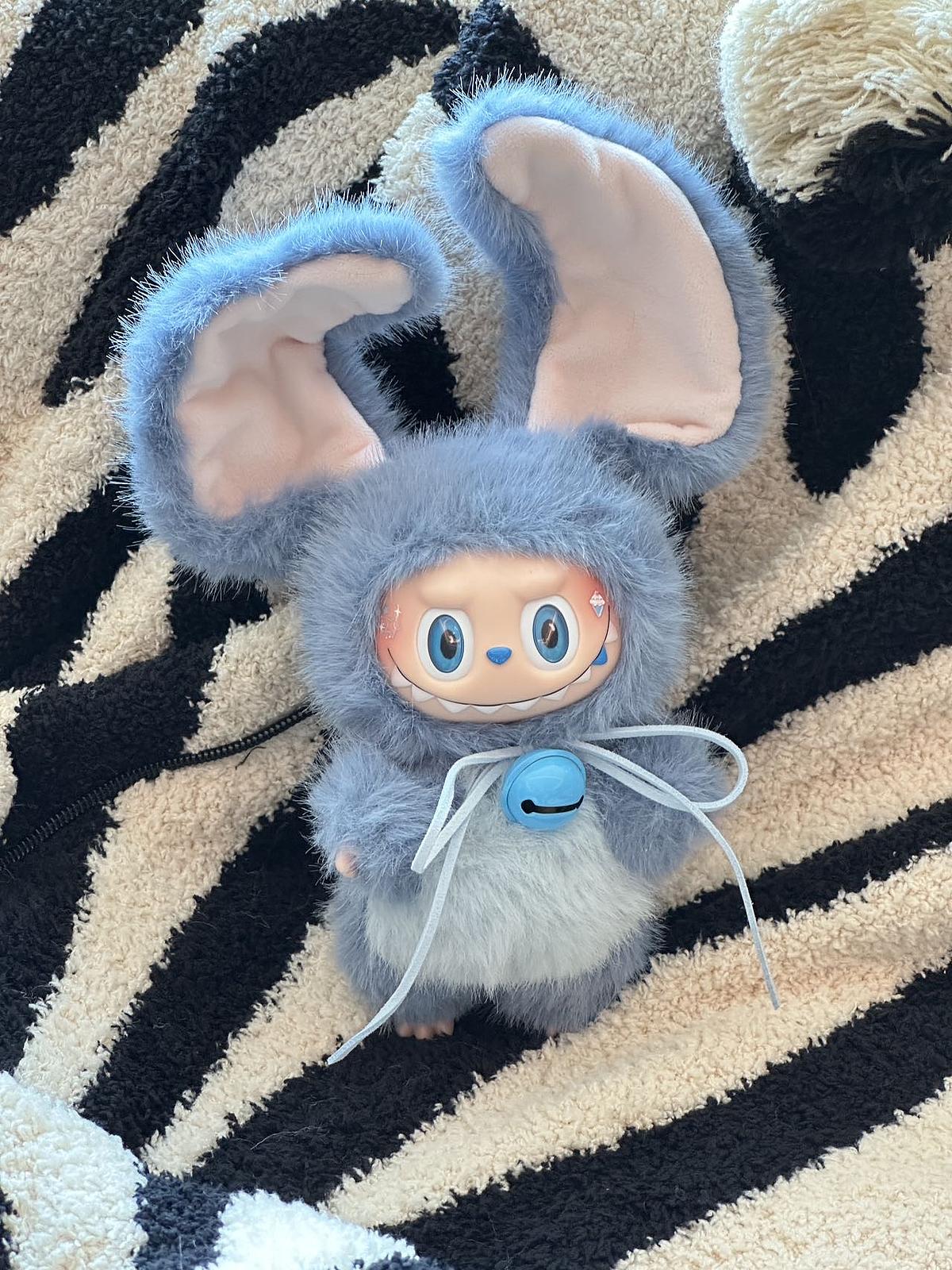 Stitch Vibes – Handmade Labubu Inspired Plush Doll