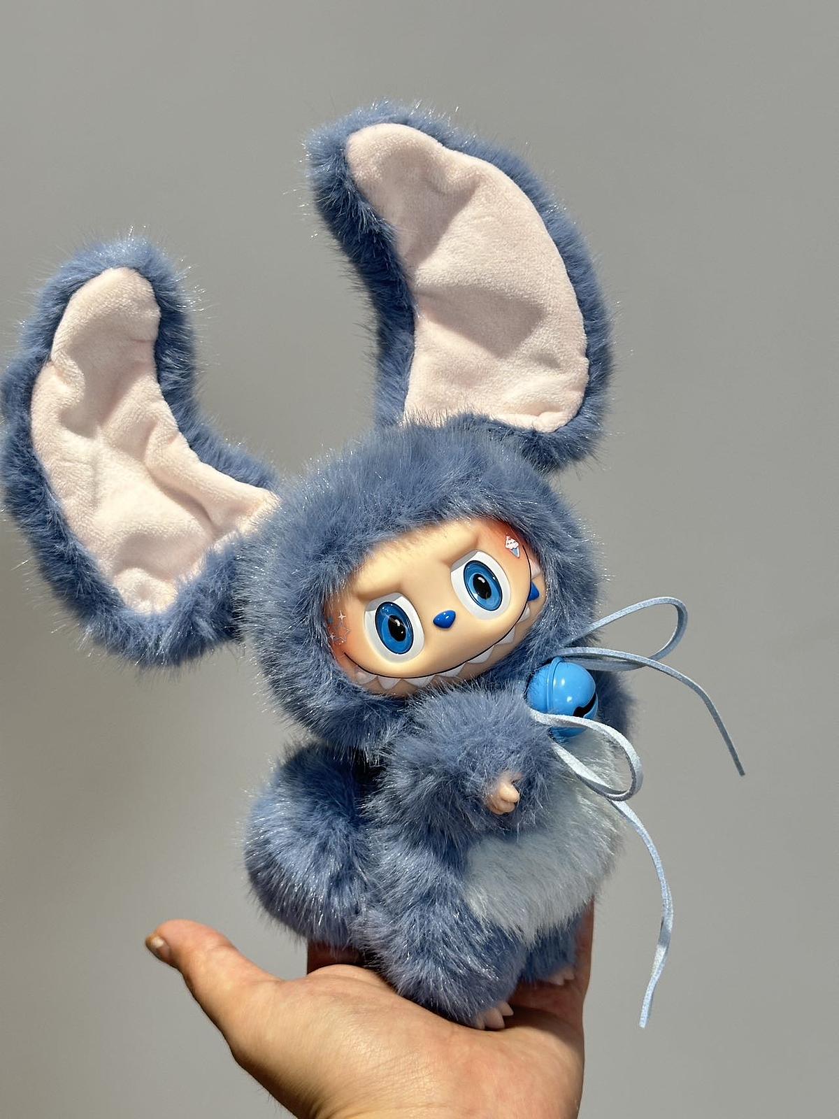 Stitch Vibes – Handmade Labubu Inspired Plush Doll