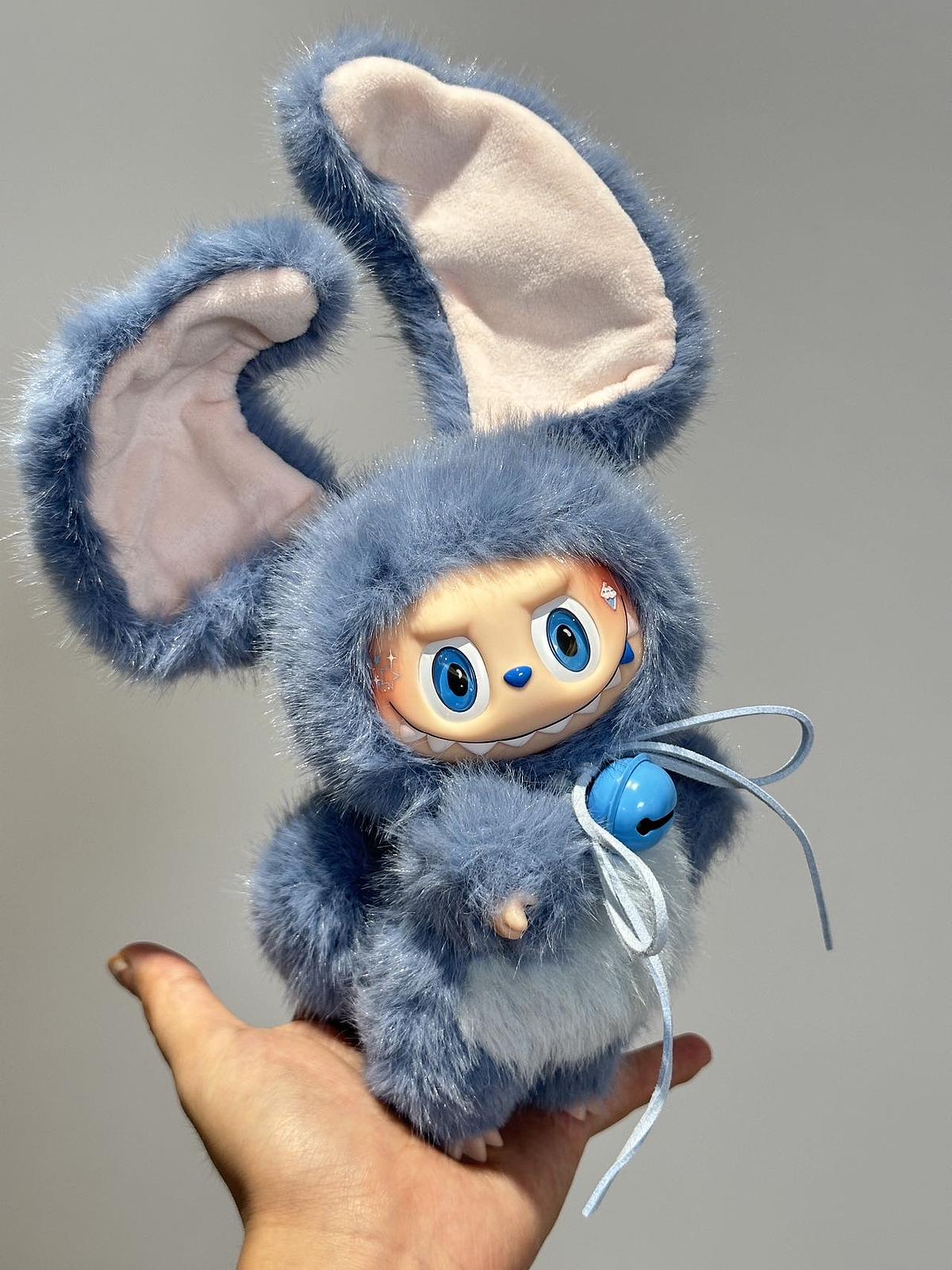 Stitch Vibes – Handmade Labubu Inspired Plush Doll