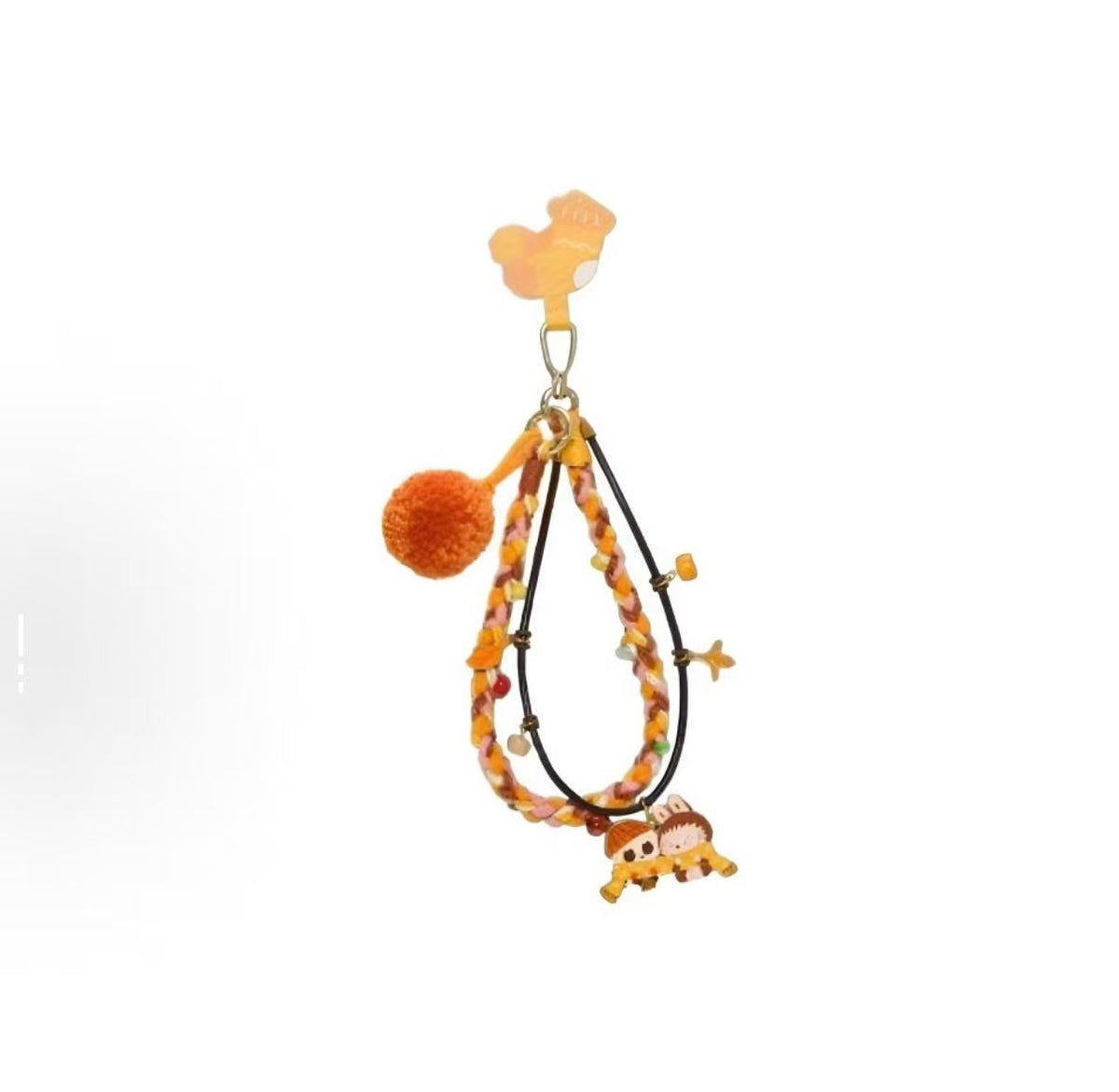 The Monsters Labubu Fall Into Sweaters Series Lanyard