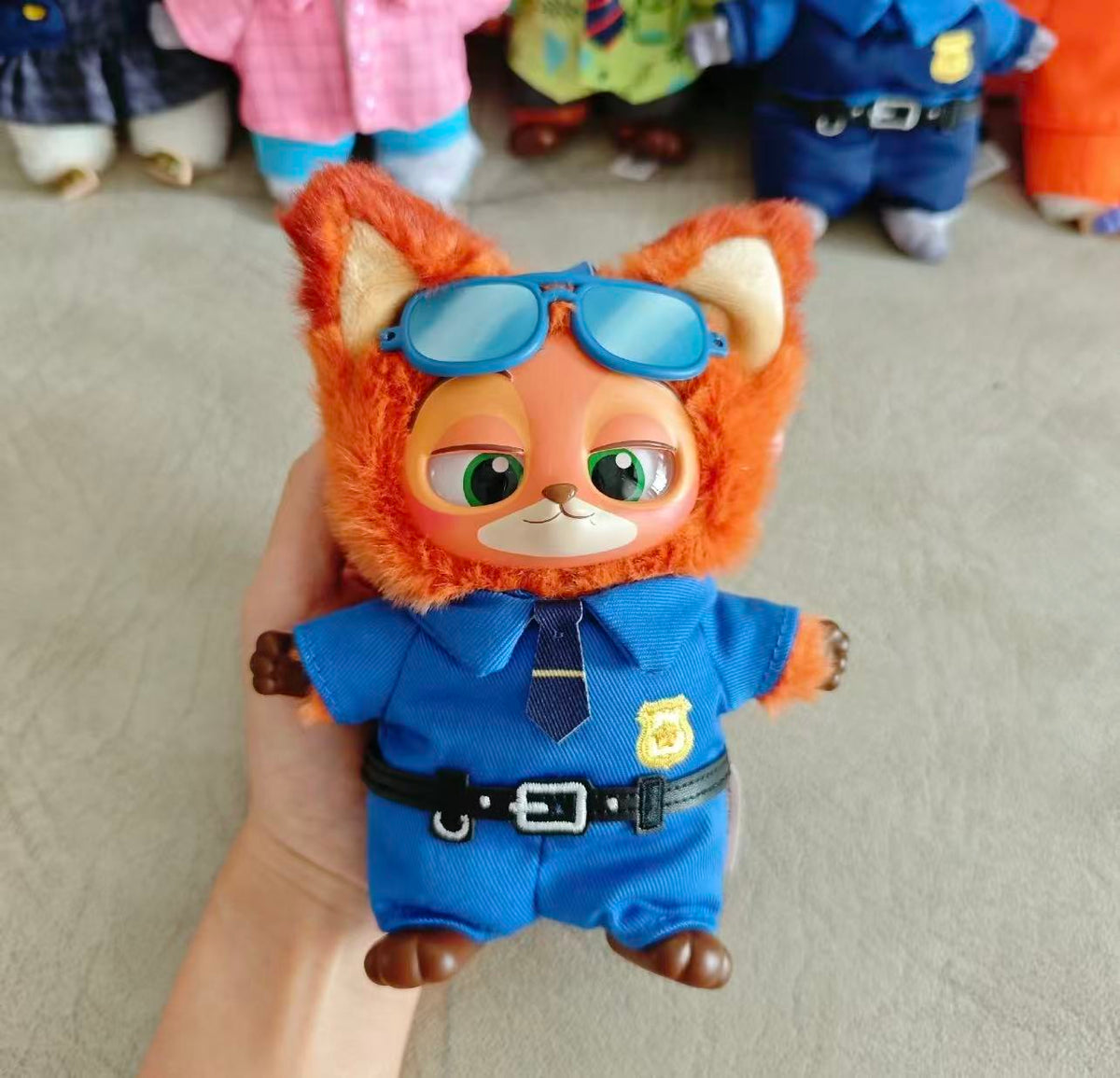 MINISO Disney Zootopia Series Vinyl Plush Pendant Blind Box