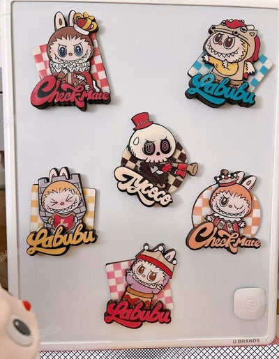 The Monsters Labubu Let's Checkmate Sreies Fridge Magnet