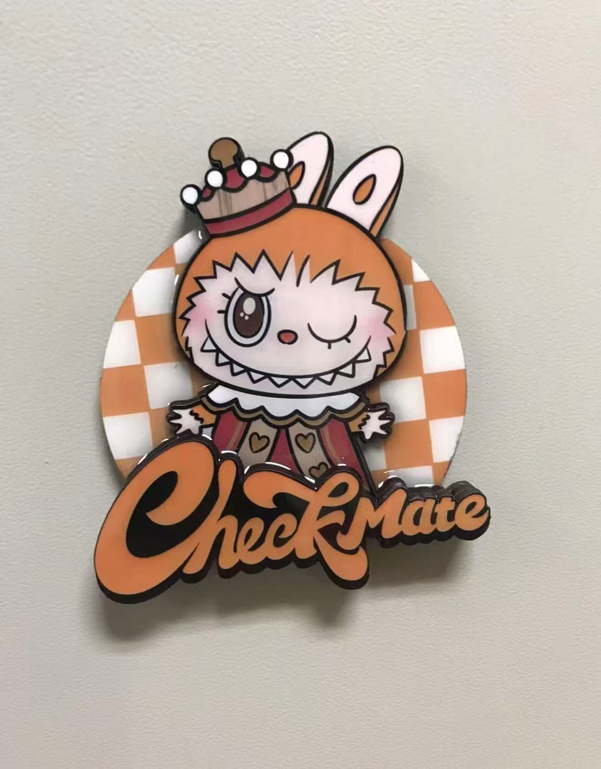 The Monsters Labubu Let's Checkmate Sreies Fridge Magnet