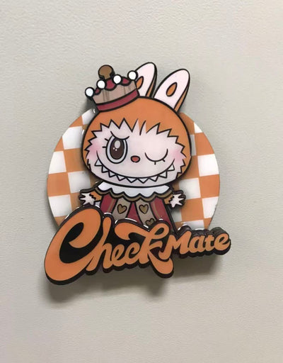 The Monsters Labubu Let's Checkmate Sreies Fridge Magnet