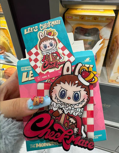 The Monsters Labubu Let's Checkmate Sreies Fridge Magnet