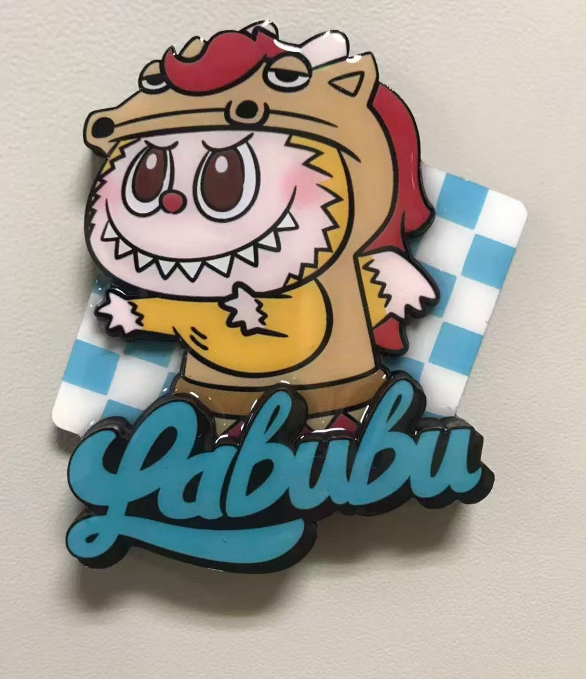 The Monsters Labubu Let's Checkmate Sreies Fridge Magnet