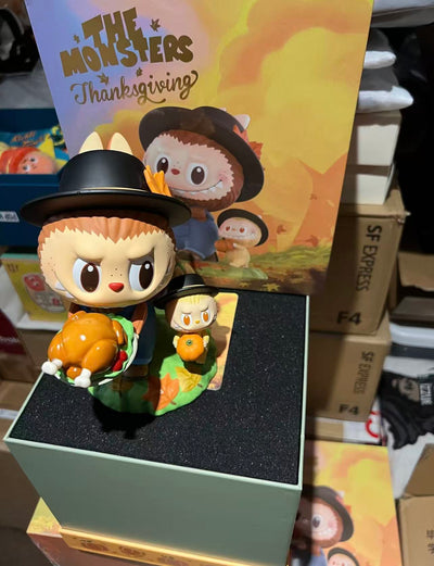 The Monsters Labubu Thanksgiving Figurine