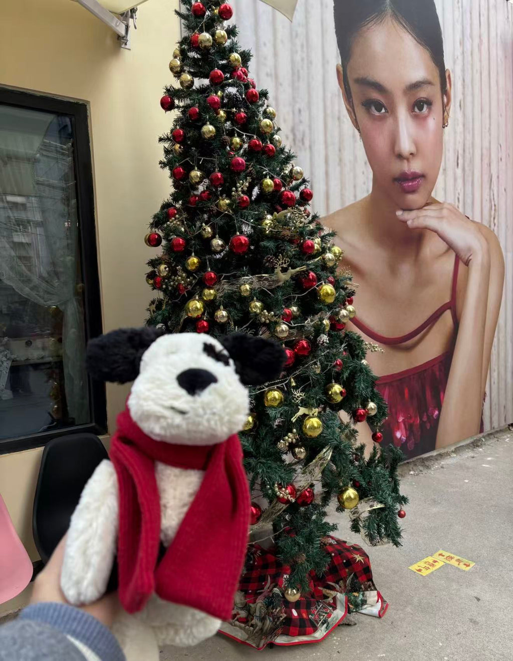 Jellycat Bashful Winter Puppy