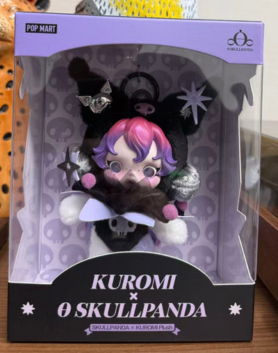 Skullpanda × Kuromi Plush Pendant