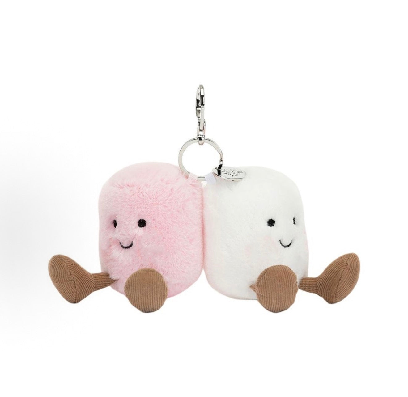 Amuseables Pair of Marshmallows Bag Charm