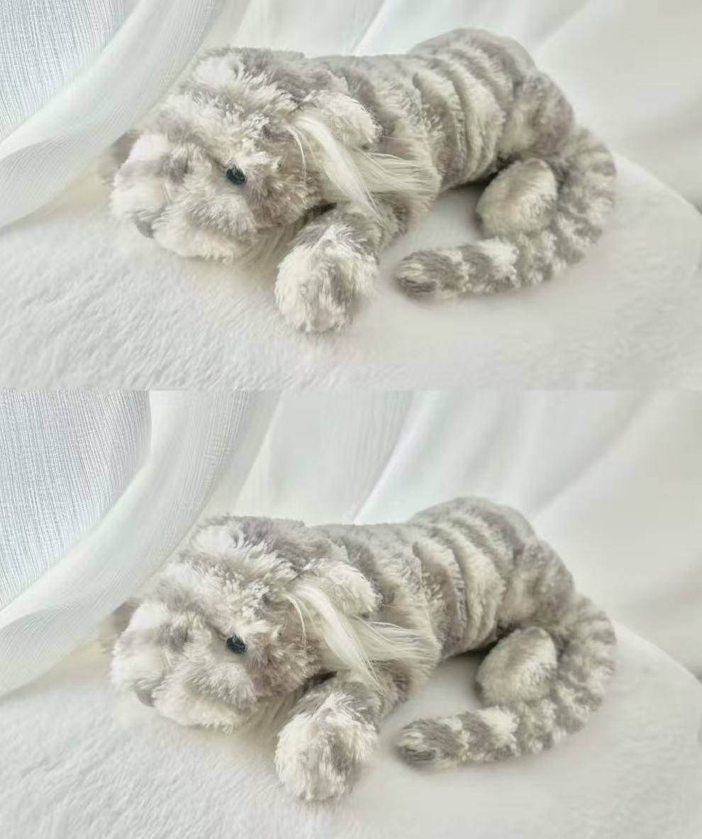Jellycat Sacha Snow Tiger 29cm