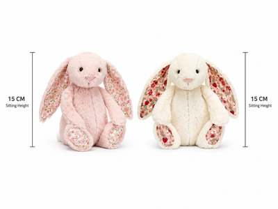 Jellycat Blossom Cream Bunny 'Berry' & Blossom Blush Bunny 'Cherry' Gift Set - product image 2