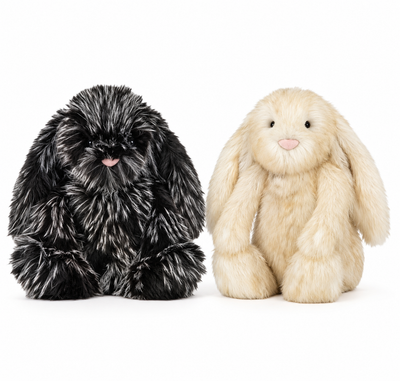 Jellycat Inkli Bunny & Springlowe Luxe Bunny Big Duo Set