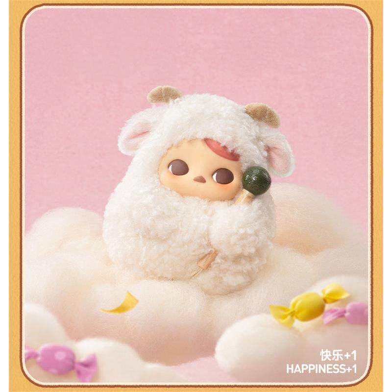 POPMARTPUCKY Pucky Knock Series Vinyl Plush Keychain Blind Box Toy Gift